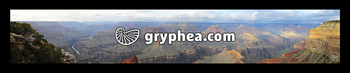 Panoramique sur le Grand Canyon (Arizona, USA) - gryphea.com